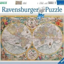 Ravensburger Puzzel Wereldkaart 1594 - Legpuzzel - 1500 Stukjes -Exporteren puzzels winkel 550x435 5