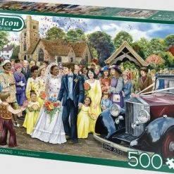 Falcon Puzzel The Pub Garden - Legpuzzel - 1000 Stukjes -Exporteren puzzels winkel 550x436