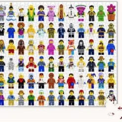 Lego Minifigure Puzzle - LEGO - Puzzel - 1000 Stukjes -Exporteren puzzels winkel 550x438 12