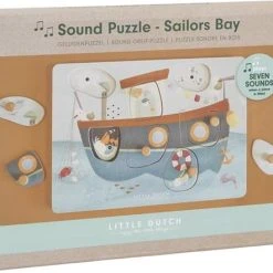 Little Dutch Geluidenpuzzel Sailors Bay FSC 16 Little Dutch Geluidenpuzzel Sailors Bay FSC -Exporteren puzzels winkel 550x442