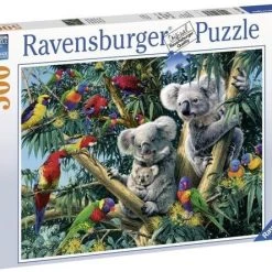 Ravensburger Puzzel Koalas In De Boom - Legpuzzel - 500 Stukjes -Exporteren puzzels winkel 550x444 3