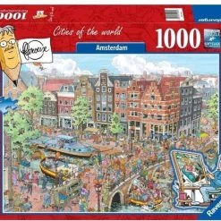 Ravensburger Puzzel Fleroux Amsterdam - Legpuzzel - 1000 Stukjes -Exporteren puzzels winkel 550x446 7