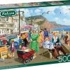 Falcon Puzzel Sidmouth Seafront - Legpuzzel - 500 Stukjes -Exporteren puzzels winkel 550x447 3