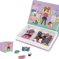 Janod Magnetibook - Verkleedfeest Meisjes 22 Janod Magnetibook - Verkleedfeest Meisjes -Exporteren puzzels winkel 550x449 1