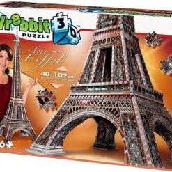 Wrebbit Eiffeltoren - 3D Puzzel - 816 Stukjes -Exporteren puzzels winkel 550x449 6