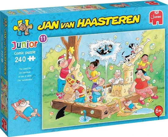 Jan Van Haasteren Junior De Zandbak 240 Stukjes - Legpuzzel 3 Jan Van Haasteren Junior De Zandbak 240 Stukjes - Legpuzzel