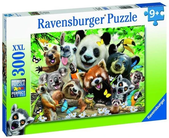 Ravensburger Puzzel Wildlife Selfie - Legpuzzel - 300 Stukjes XXL 6 Ravensburger Puzzel Wildlife Selfie - Legpuzzel - 300 Stukjes XXL - Afbeelding 4