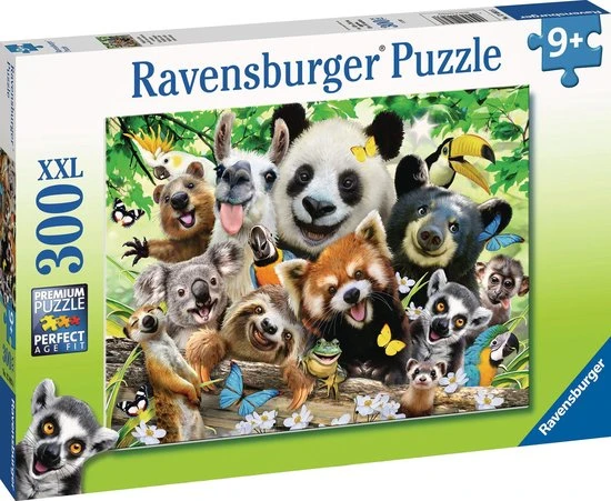Ravensburger Puzzel Wildlife Selfie - Legpuzzel - 300 Stukjes XXL 7 Ravensburger Puzzel Wildlife Selfie - Legpuzzel - 300 Stukjes XXL - Afbeelding 5