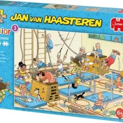 Jan Van Haasteren Junior Apenkooien Puzzel - 240 Stukjes - Kinderpuzzel -Exporteren puzzels winkel 550x451 5