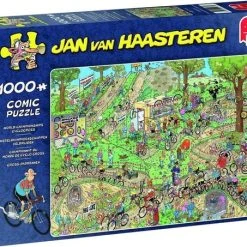 Jan Van Haasteren Wereldkampioenschappen Veldrijden Puzzel - 1000 Stukjes -Exporteren puzzels winkel 550x453 1