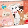 Goula 4 XXL Vormpuzzels Dieren Mama's En Baby's - 2+3+4+5 Stukjes -Exporteren puzzels winkel 550x453 4