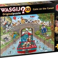 Wasgij Original 33 Stilte Op De Gracht! Puzzel - 1000 Stukjes