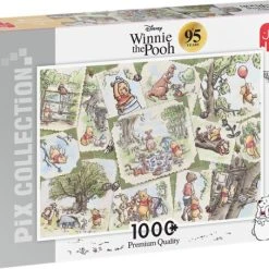 Jumbo Puzzel Pix Collection Disney Winnie De Poeh 95th Anniversary - 1000 Stukjes