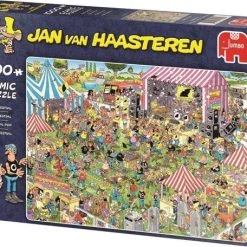 Jan Van Haasteren Popfestival Puzzel - 1000 Stukjes -Exporteren puzzels winkel 550x456 10