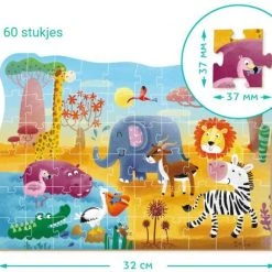 DODO Toys - Puzzel Dieren 4+ -60 Stukjes - 23x32 Cm - Dieren Speelgoed Voor Kinderen - Kinderpuzzel 4 Jaar 11 DODO Toys - Puzzel Dieren 4+ -60 Stukjes - 23x32 Cm - Dieren Speelgoed Voor Kinderen - Kinderpuzzel 4 Jaar -Exporteren puzzels winkel 550x456 9