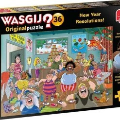 Wasgij Original 36 Goede Voornemens! Puzzel - 1000 Stukjes