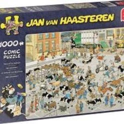 Jan Van Haasteren De Veemarkt Puzzel - 1000 Stukjes -Exporteren puzzels winkel 550x457 5