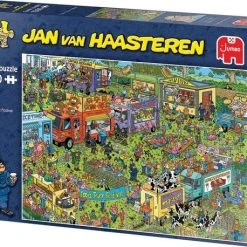 Jan Van Haasteren Food Truck Festival Puzzel - 1500 Stukjes -Exporteren puzzels winkel 550x458 125