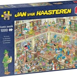 Jan Van Haasteren De Bibliotheek Puzzel - 1000 Stukjes 18 Jan Van Haasteren De Bibliotheek Puzzel - 1000 Stukjes -Exporteren puzzels winkel 550x458 138