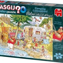 Wasgij Retro Mystery 6 Onrust Op De Camping! Puzzel - 1000 Stukjes 11 Wasgij Retro Mystery 6 Onrust Op De Camping! Puzzel - 1000 Stukjes -Exporteren puzzels winkel 550x458 153