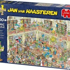 Jan Van Haasteren De Bibliotheek Puzzel - 2000 Stukjes -Exporteren puzzels winkel 550x458 160
