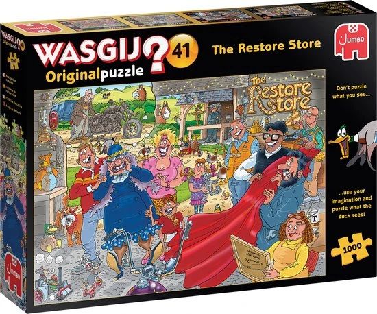 Wasgij Original 41 The Restore Store - Legpuzzel 1000 Stukjes 3 Wasgij Original 41 The Restore Store - Legpuzzel 1000 Stukjes