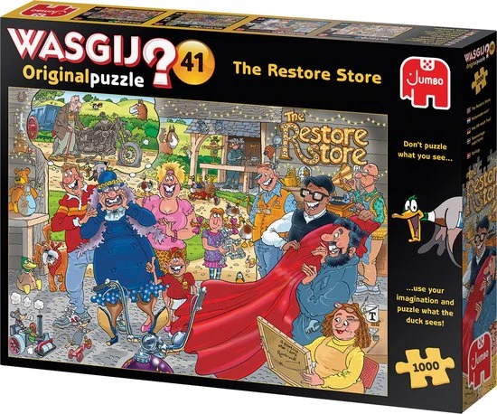 Wasgij Original 41 The Restore Store - Legpuzzel 1000 Stukjes 6 Wasgij Original 41 The Restore Store - Legpuzzel 1000 Stukjes - Afbeelding 4