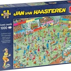 Jan Van Haasteren WK Vrouwenvoetbal Puzzel - 1000 Stukjes 21 Jan Van Haasteren WK Vrouwenvoetbal Puzzel - 1000 Stukjes -Exporteren puzzels winkel 550x458 175