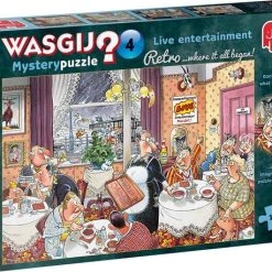 Wasgij Retro Mystery 4 Live Entertainment! Puzzel - 1000 Stukjes -Exporteren puzzels winkel 550x458 183