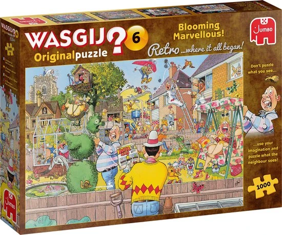 Wasgij Retro Original 6 Het Groeit Als Kool Puzzel - 1000 Stukjes 3 Wasgij Retro Original 6 Het Groeit Als Kool Puzzel - 1000 Stukjes