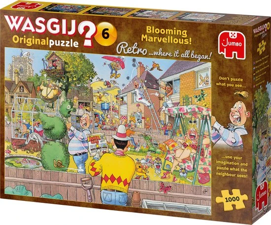 Wasgij Retro Original 6 Het Groeit Als Kool Puzzel - 1000 Stukjes 7 Wasgij Retro Original 6 Het Groeit Als Kool Puzzel - 1000 Stukjes - Afbeelding 5