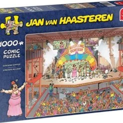 Jan Van Haasteren Eurovisie Songfestival Puzzel - 1000 Stukjes -Exporteren puzzels winkel 550x458 208