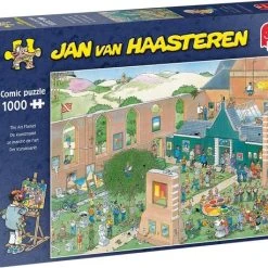 Jan Van Haasteren De Kunstmarkt Puzzel - 1000 Stukjes -Exporteren puzzels winkel 550x458 216