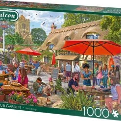 Falcon Puzzel The Pub Garden - Legpuzzel - 1000 Stukjes -Exporteren puzzels winkel 550x458 228