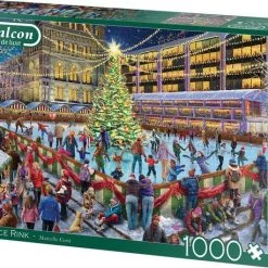 Falcon Puzzel The Ice Rink - Legpuzzel - 1000 Stukjes -Exporteren puzzels winkel 550x458 230