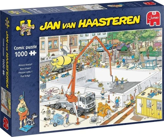 Jan Van Haasteren Bijna Klaar Puzzel - 1000 Stukjes 9 Jan Van Haasteren Bijna Klaar Puzzel - 1000 Stukjes - Afbeelding 7