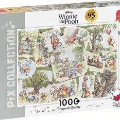 Jumbo Puzzel Pix Collection Disney Winnie De Poeh 95th Anniversary - 1000 Stukjes -Exporteren puzzels winkel 550x458 246