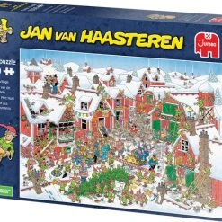 Jan Van Haasteren Het Dorp Van De Kerstman 1000 Stukjes - Legpuzzel 8 Jan Van Haasteren Het Dorp Van De Kerstman 1000 Stukjes - Legpuzzel -Exporteren puzzels winkel 550x458 25