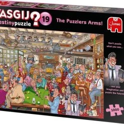 Wasgij Destiny 19 Caf De Puzzelhoek! Puzzel - 1000 Stukjes -Exporteren puzzels winkel 550x458 257