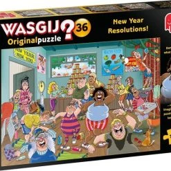 Wasgij Original 36 Goede Voornemens! Puzzel - 1000 Stukjes 15 Wasgij Original 36 Goede Voornemens! Puzzel - 1000 Stukjes -Exporteren puzzels winkel 550x458 260