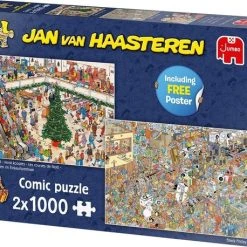 Jan Van Haasteren Kerstkoopjes & Black Friday Puzzel - 2 X 1000 Stukjes -Exporteren puzzels winkel 550x458 265