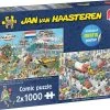Jan Van Haasteren Verkeerschaos & Ter Land Ter Zee En In De Lucht - Legpuzzel 2x1000 Stukjes -Exporteren puzzels winkel 550x458 30