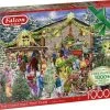 Falcon De Luxe The Christmas Tree Farm 2x1000 Stukjes - Legpuzzel -Exporteren puzzels winkel 550x458 307