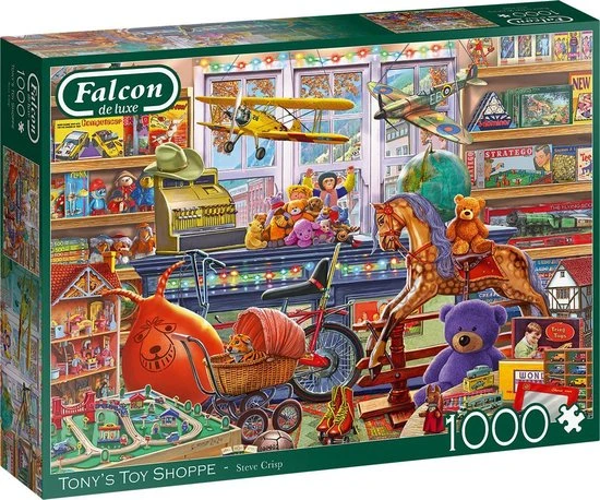 Falcon Puzzel Tony's Top Shoppe - Legpuzzel - 1000 Stukjes 3 Falcon Puzzel Tony's Top Shoppe - Legpuzzel - 1000 Stukjes