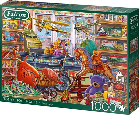 Falcon Puzzel Tony's Top Shoppe - Legpuzzel - 1000 Stukjes 7 Falcon Puzzel Tony's Top Shoppe - Legpuzzel - 1000 Stukjes - Afbeelding 5