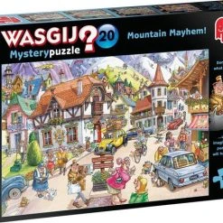 Wasgij Mystery 20 Vakantie In De Bergen! Puzzel - 1000 Stukjes -Exporteren puzzels winkel 550x458 33