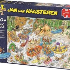 Jan Van Haasteren Wild Water Raften Puzzel - 1500 Stukjes -Exporteren puzzels winkel 550x458 336
