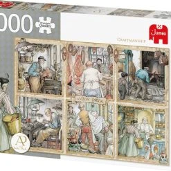 Jumbo Premium Collection Puzzel Anton Pieck Ambachtslieden - Legpuzzel - 1000 Stukjes -Exporteren puzzels winkel 550x458 362