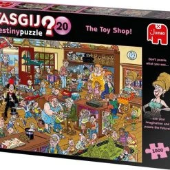 Wasgij Destiny 20 De Speelgoedwinkel! Puzzel - 1000 Stukjes -Exporteren puzzels winkel 550x458 379