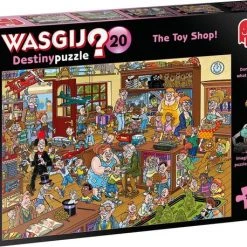 Wasgij Destiny 20 De Speelgoedwinkel! Puzzel - 1000 Stukjes -Exporteren puzzels winkel 550x458 380